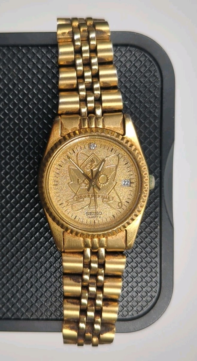 せいご Seiko Ladies Gold Tone w/ 