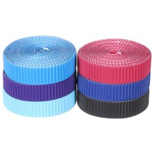 Corrugated Cardboard Paper Sheets 0.8x26.7 Inch/Patterned Series 6 Colors/1 Set
