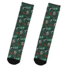 My Hero Academia Plus Ultra Allover Design Men's Sublimated Crew Socks