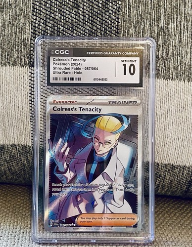 Colress's Tenacity graded CGC 10 for sale on eBay