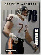 1992 SKYBOX PRIME TIME #317 STEVE MCMICHAEL CHICAGO BEARS