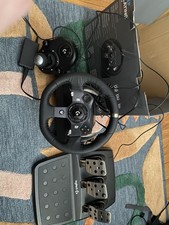Logitech - G920 Driving Force Racing Wheel, Shifter, and Pedals for Xbox & PC
