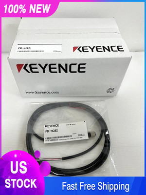 KEYENCE FD-H20 + FD-HCB2 Clamp on Flow Sensor New from Japan