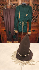 HANDMADE Wizard Of Oz SCARECROW Halloween/ Theater Costume Mens Large - X-Large