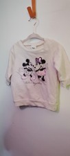 Disney Baby Mickey  Minnie Mouse Sweatshirt Crew Neck Size 18 Months