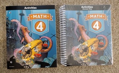 BJU Math 4 Student Activities Book & Answer Key