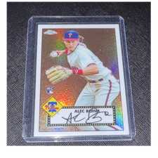 Topps 2021 Chrome 1952 Topps Redux Rookie Alec Bohm TC52-14 Phillies Baseball
