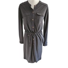 Lou & Grey for LOFT Softblend Black Dress With Pockets XS