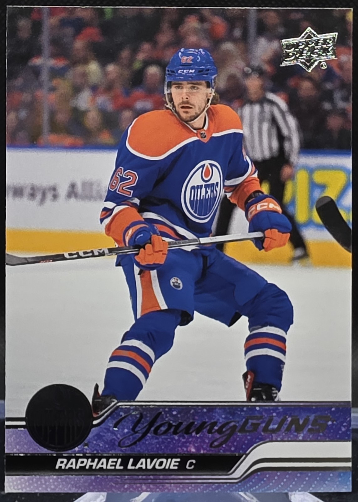 2023-24 Upper Deck Series 2 Raphael Lavoie RC #499 Edmonton Oilers *Buy 2 Get 1