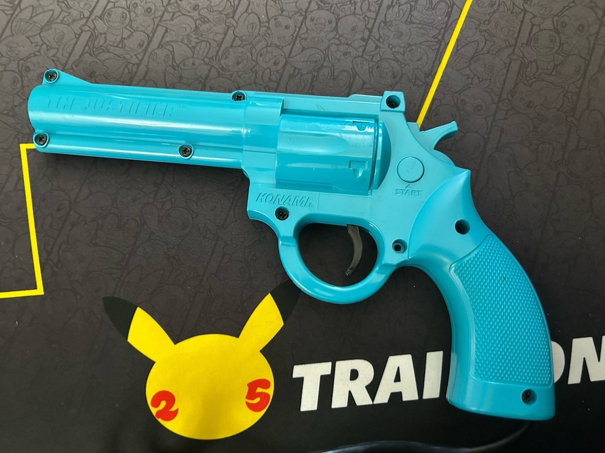 トイガン Konami Justifier JE510 The Justifier Sega Genesis Light Gun JE510 1993 in plastic for