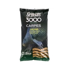 Sensas 3000 Carpes Jaune 1kg Nourriture Pour Carpe Jaune Amorce de Fond