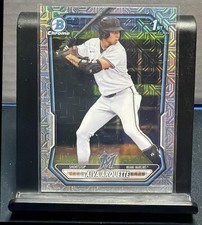 2026 Bowman Aiva Arquette Chrome Mojo Refractor #BCP-40 1st Prospect Marlins