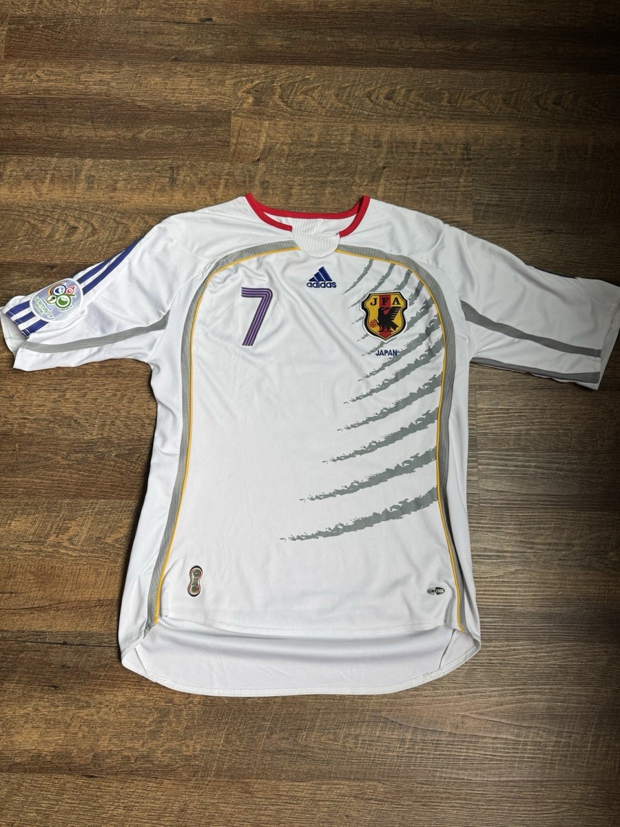 adidas 日本代表 NAKATA 7 サッカーウェア Japan Home 2002 JFA H. NAKATA #7 Football Shirt Jersey Adidas