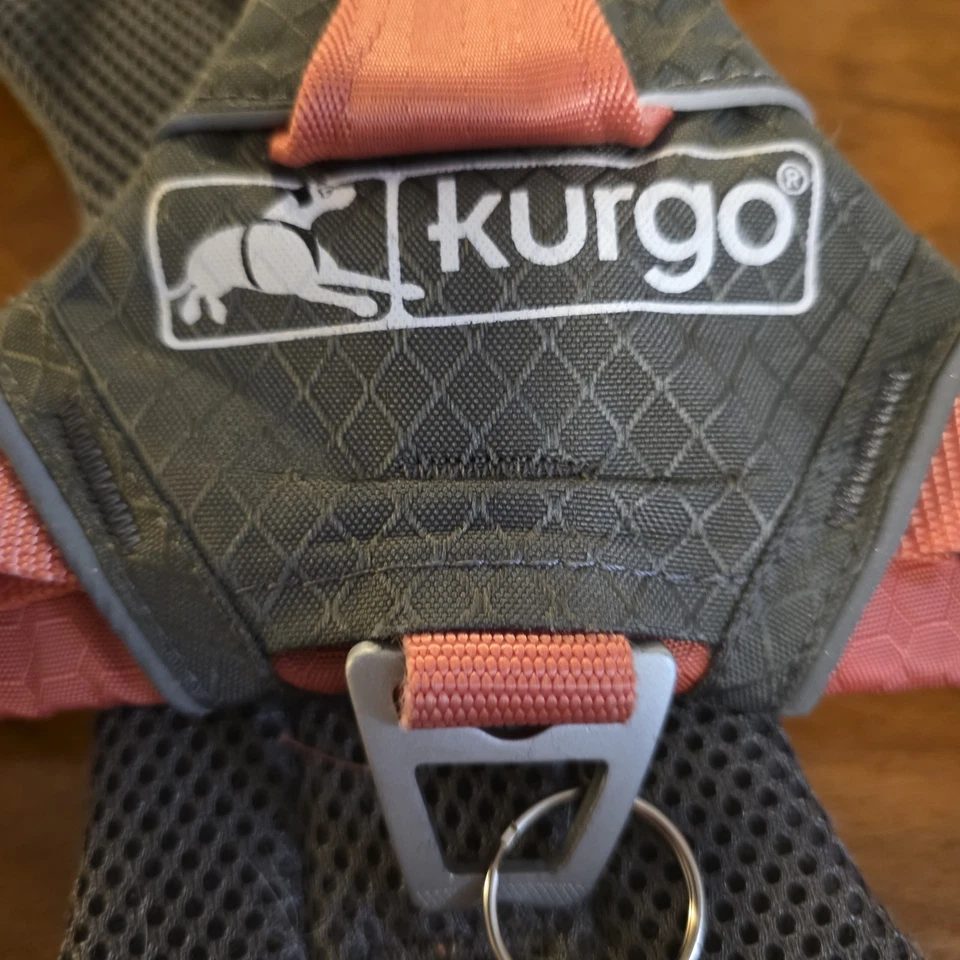 Kurgo Journey Air Dog Harness Size Large Coral Pink POG30-17338 - Image 2 of 4