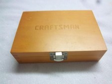 Craftsman 5pc. Forstner Drill Bit Set Wood Case 3/4  -1 3/8  , Excellent