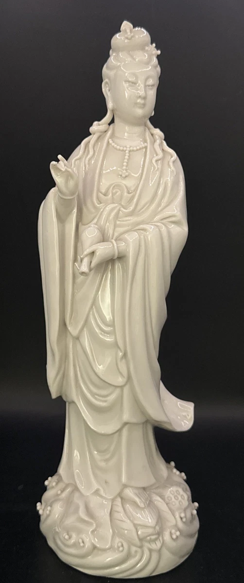 陶瓷古董中国Kwan-殷雕像、雕像| eBay