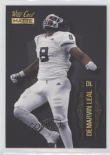 2022 Wild Card MATTE Black DeMarvin Leal #MB-31 Rookie RC 0r45. rookie card picture