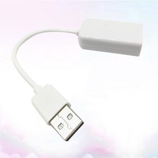 Sound Card Adapter Cable Usb Stereo Audio Interface for Pc 2.0 with Line