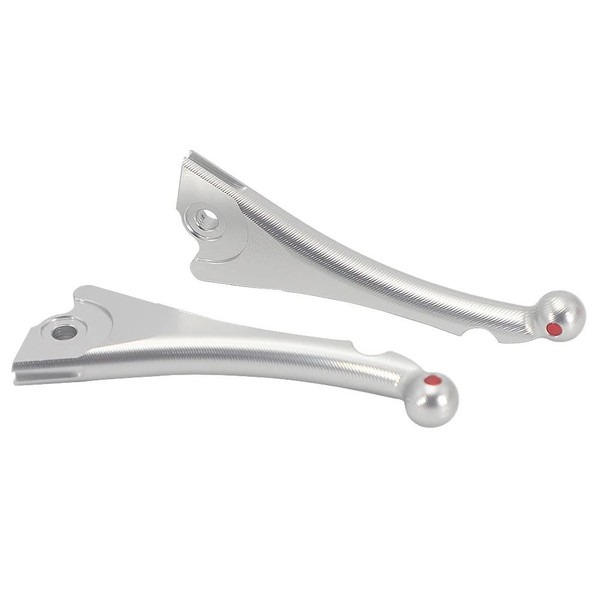 Motorrad Kupplungshebel Bremshebel Neu FüR Vespa GTS 250 Silber-image