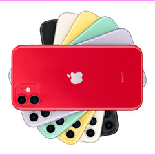 Apple iPhone 11 Unlocked 64GB/128GB - Black, Red, Green, Purple - Free Shipping