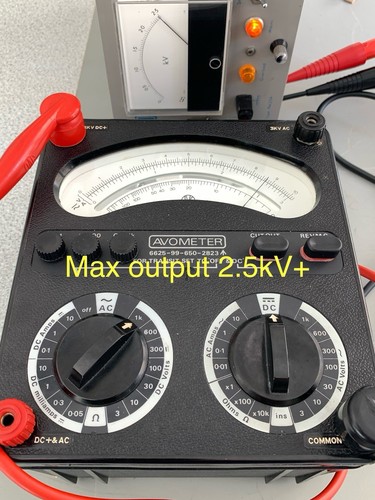 High voltage variable 2.5kV 5mA photomultiplier power supply EMI PM25A - Picture 5 of 24