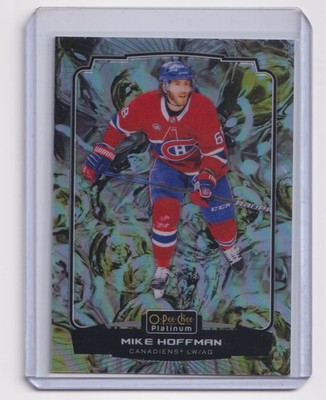 2022-23 O-Pee-Chee Platinum Liquid Metal Mike Hoffman 260/349 Montreal Canadiens