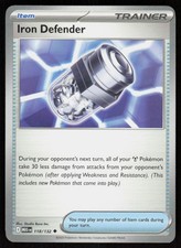Iron Defender 118/132 Uncommon Mega Evolution Pokemon NM