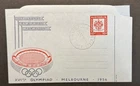 AtoZ. Australia 1956 Melbourne Olympics Aerogramme FDC
