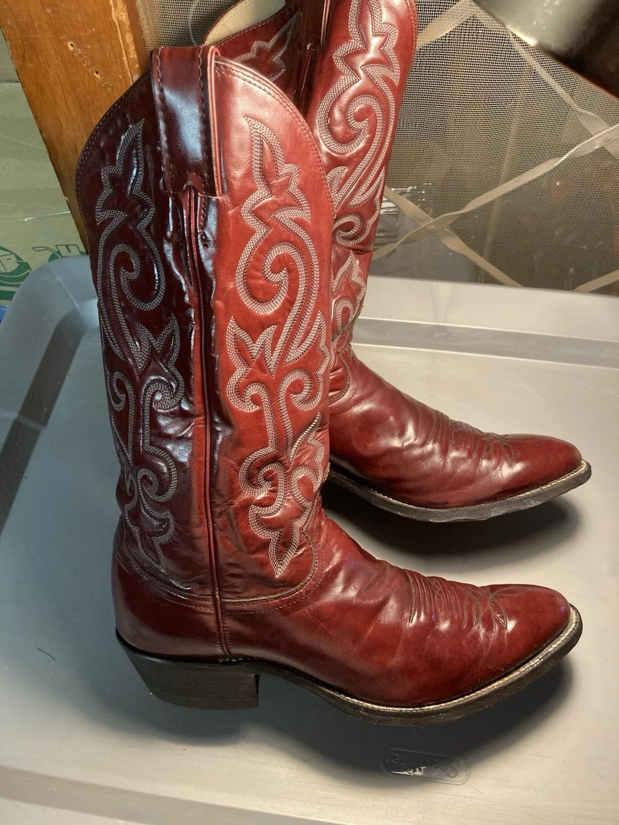 Justin Boots Red Western Boots for Men for Sale | Shop New  display picture 3