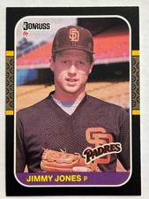 1987 Donruss #557 Jimmy Jones San Diego Padres