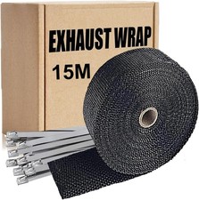 Exhaust Heat Wrap Heat Header Wrap Fiberglass Pipe Wrap Exhaust Heat Shield Tape Exhaust Heat Wrap Heat Header Wrap Fiberglass Pipe Wrap Exhaust Heat Shield Tape