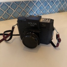 Vintage Holga 120N Medium Format Camera 120 Film 12/16 Exposures Shutter Works