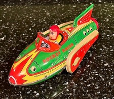 Rocket Racer Friction Powered with Siren NIB 