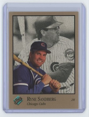 1992 Leaf Studio Ryne Sandberg . Chicago Cubs #18
