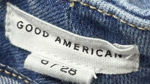 Good American Jeans Damen 6/28* Blue691 Legs Flare Stretch Damen Hose - Bild 6 von 10
