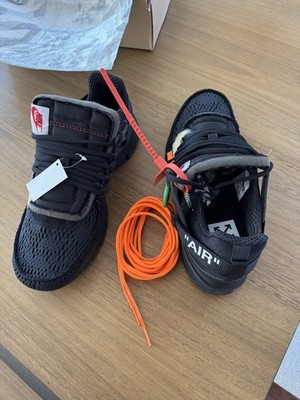 Nike Air Presto Off-White Black AA3830-002 Low Top Men's Athletic Sneaker