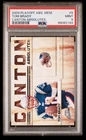 2009 panini playoff absolute #5 tom brady; canton absolutes PSA 9  **POP 1, 2^