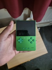 Trimui Brick Hammer Hulk Green Handheld Game Console. SD card is Not Included.