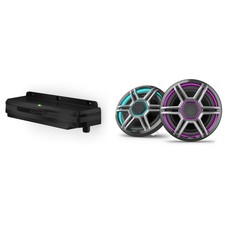 Garmin Fusion Apollo AP-FL77SPG 7.7" LED Marine Speakers Sport Grills, Gray, ...