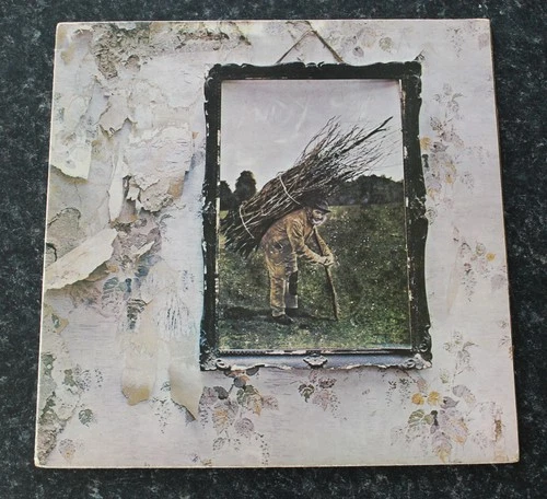 LED ZEPPELIN IV SYMBOLS 1ST UK PRESSING VINYL LP RED/PLUM  1971 2401012