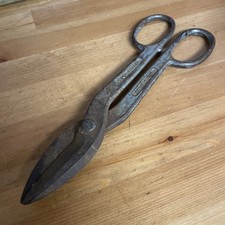 WISS A-10 Snips Metal Shears Forged Steel Vintage USA Tools