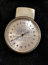 Antique Optometrist Geneva Lens Measure  1902 - Excellent Condition