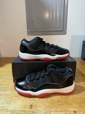 Kids Size 6.5Y - Nike Air Jordan 11 Retro Low GS Bred 11 FV5121-006 Fast Ship