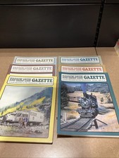 Narrow Gauge & Short Line Gazette Railroad Magazine 1988 Complete Set of 6