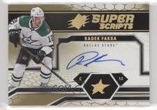 2018-19 SPx Superscripts Radek Faksa #SS-RF Auto 0y6z