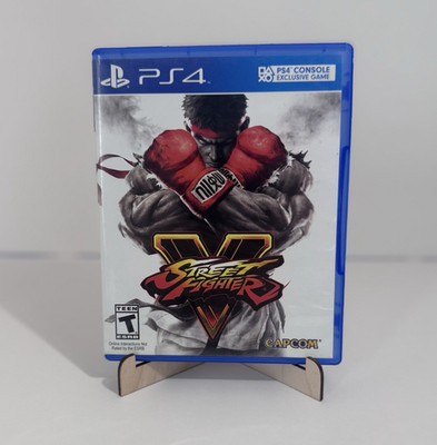 Capcom Street Fighter V PS4 T Teen Fighting Multiplayer Online NTSC-U/C 2016