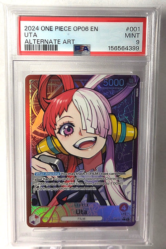 Uta (Alternate Art) graded PSA 9 for sale on eBay