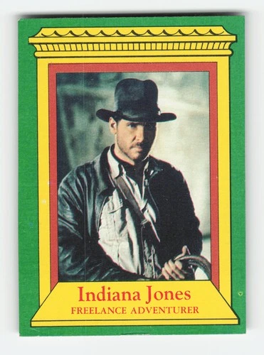 1981 Topps Raiders of the Lost Ark #2 Indiana Jones Very Good