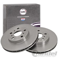 2X A.B.S. Bremsscheiben 255Mm Vorne Passend FüR Toyota Celica