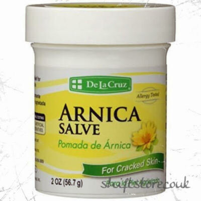 De La Cruz, Arnikasalbe für rissige Haut, 6g / 56g - Original - UK Ware
